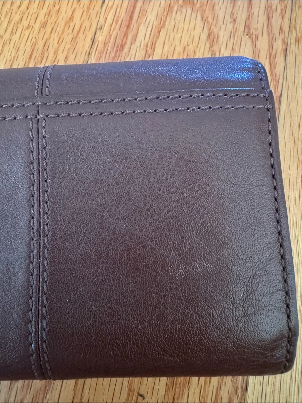 Vintage coach bifold wallet